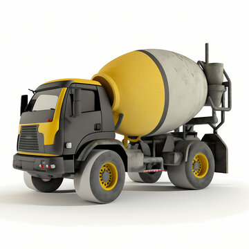 concrete mixer truck - toy truck design