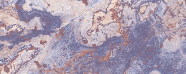 Abstract marbleized effect background. Blue creative colors