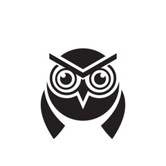 Owl logo images illustration