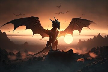 Fantasy dragon