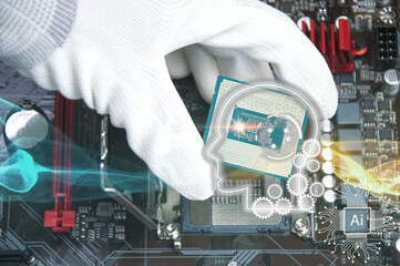 The concept of developing an artificial intelligence system that can interact with humans and be...