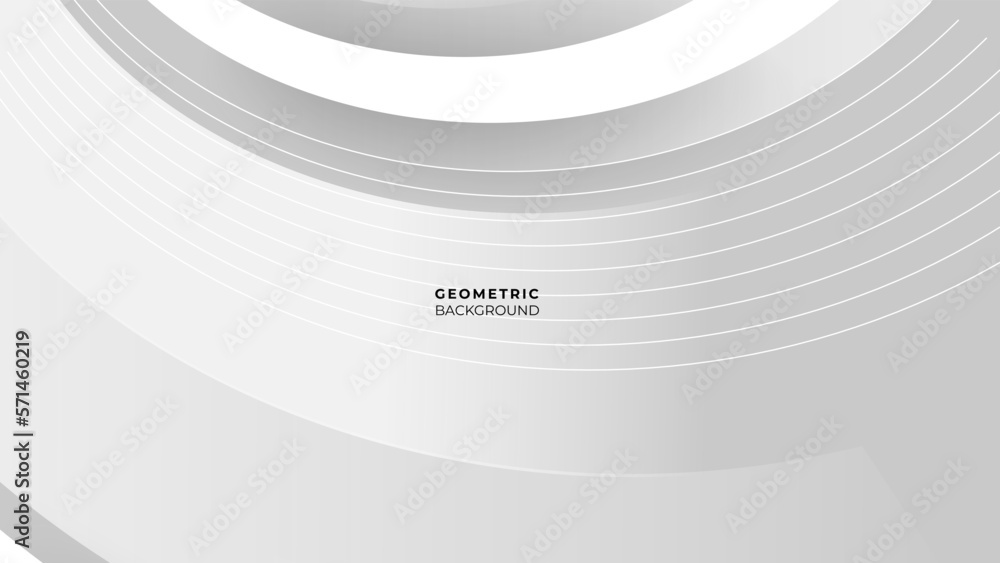Wall mural grey and white diagonal line architecture geometry tech abstract subtle background vector. geometric