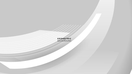 Grey and white diagonal line architecture geometry tech abstract subtle background vector. Geometric background.