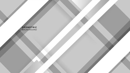 Vector grey abstract background for design. Minimal vector stripes design. Simple texture graphic element. Vector abstract pattern background template.