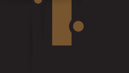 Brown choco stripes abstract corporate graphic design. Geometric dark material background. Vector illustration.