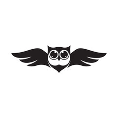 Owl logo images illustration