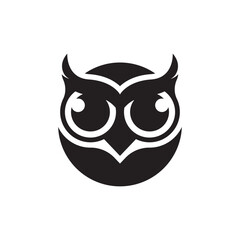 Owl logo images illustration
