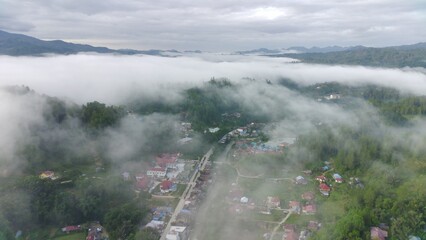 FIMI Drone Camera - Clouds On Mamasa Regency