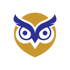 Owl logo images illustration