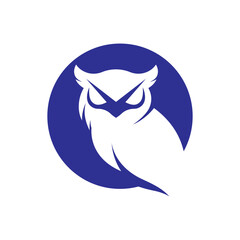 Owl logo images illustration