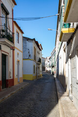 Landscape on a street in Beja city - Portugal