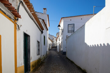 Landscape on a street in Beja city - Portugal