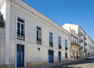 Fototapeta na wymiar Landscape on a street in Beja city - Portugal