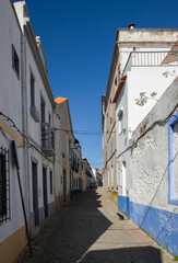 Landscape on a street in Beja city - Portugal