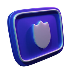 Security 3d icon
