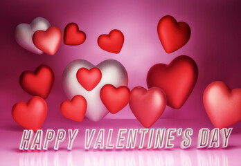 Plakat Happy Valentine's Day