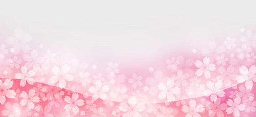 桜の花の背景