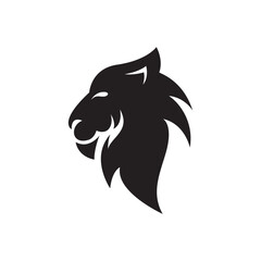 Lion head logo images illustration