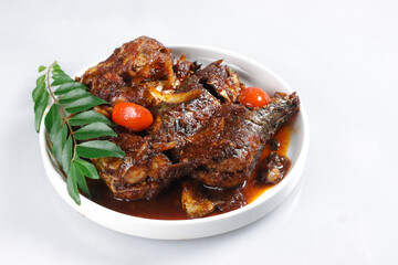 Ikan Selar Masak Kicap is a Popular Dish from Malaysia, Fried Fish in Soy Sauce. 