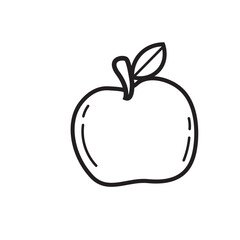 Line Fruit Icons Element