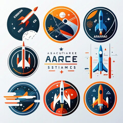 Aerospace theme and logo's