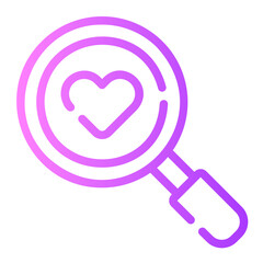 search gradient icon