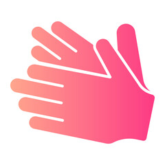 Obraz premium appreciation gradient icon