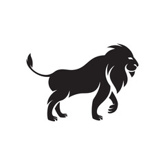 Lion logo images illustration