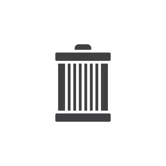 Oil filter vector icon