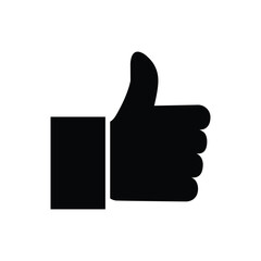 thumb up - thumb down icon vector design template in white background