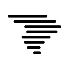 Showcase the beauty and elegance of your design with this stunning Black and White climate Icon. Perfect for graphic designs, logos, mobile apps, posters, and more. 
