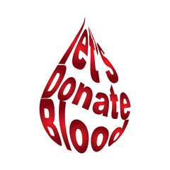 blood donation campaign logo
