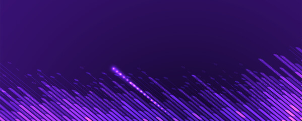 Quantum processing. Deep learning artificial intelligence. Future new technology  for business or science presentation