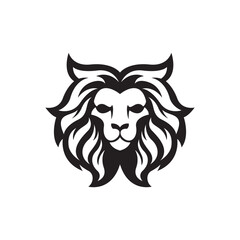 Fototapeta na wymiar Lion head logo images illustration