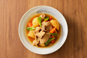 肉じゃが　Pork and potato stew