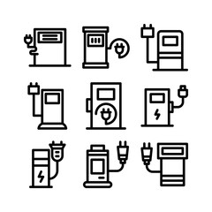 Showcase the beauty and elegance of your design with this stunning Black and White electrical station Icon. Perfect for graphic designs, logos, mobile apps, posters and more. 
