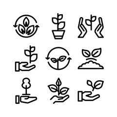 Showcase the beauty and elegance of your design with this stunning Black and White environment Icon. Perfect for graphic designs, logos, mobile apps, posters and more. 
