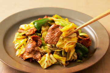回鍋肉　Twice cooked pork