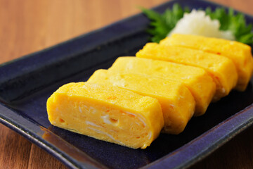 大根おろしを添えたたまご焼き