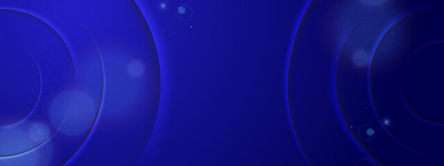 Minimal geometric blue light background abstract design. vector EPS10.. Abstract Dark Blue Banner