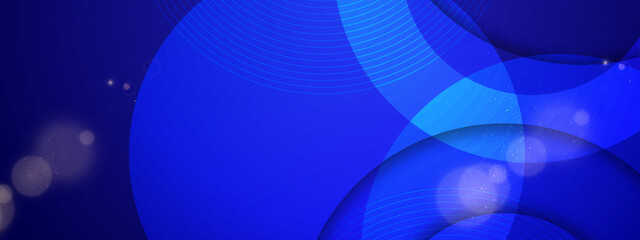 Minimal geometric blue light background abstract design. vector EPS10.. Abstract Dark Blue Banner