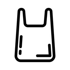 Showcase the beauty and elegance of your design with this stunning Black and White plastic bag Icon. Perfect for graphic designs, logos, mobile apps, posters and more. 

