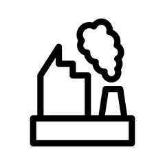 Showcase the beauty and elegance of your design with this stunning Black and White pollution Icon. Perfect for graphic designs, logos, mobile apps, posters and more. 
