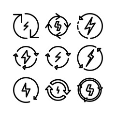 Showcase the beauty and elegance of your design with this stunning Black and White renewable energy Icon. Perfect for graphic designs, logos, mobile apps, posters and more. 
