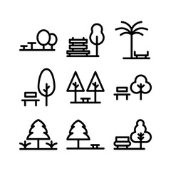 Showcase the beauty and elegance of your design with this stunning Black and White tree park Icon. Perfect for graphic designs, logos, mobile apps, posters and more. 
