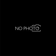 No photo available icon isolated on dark background