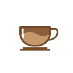 GLASS OR CUP OF COFFEE VECTOR IMAGE
