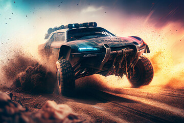 Rally Car Generative AI