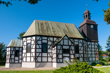 Church of Our Lady of Perpetual Help in Boguszyce, Lower Silesian Voivodeship, Poland	