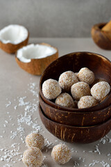 Vegan coconut truffles